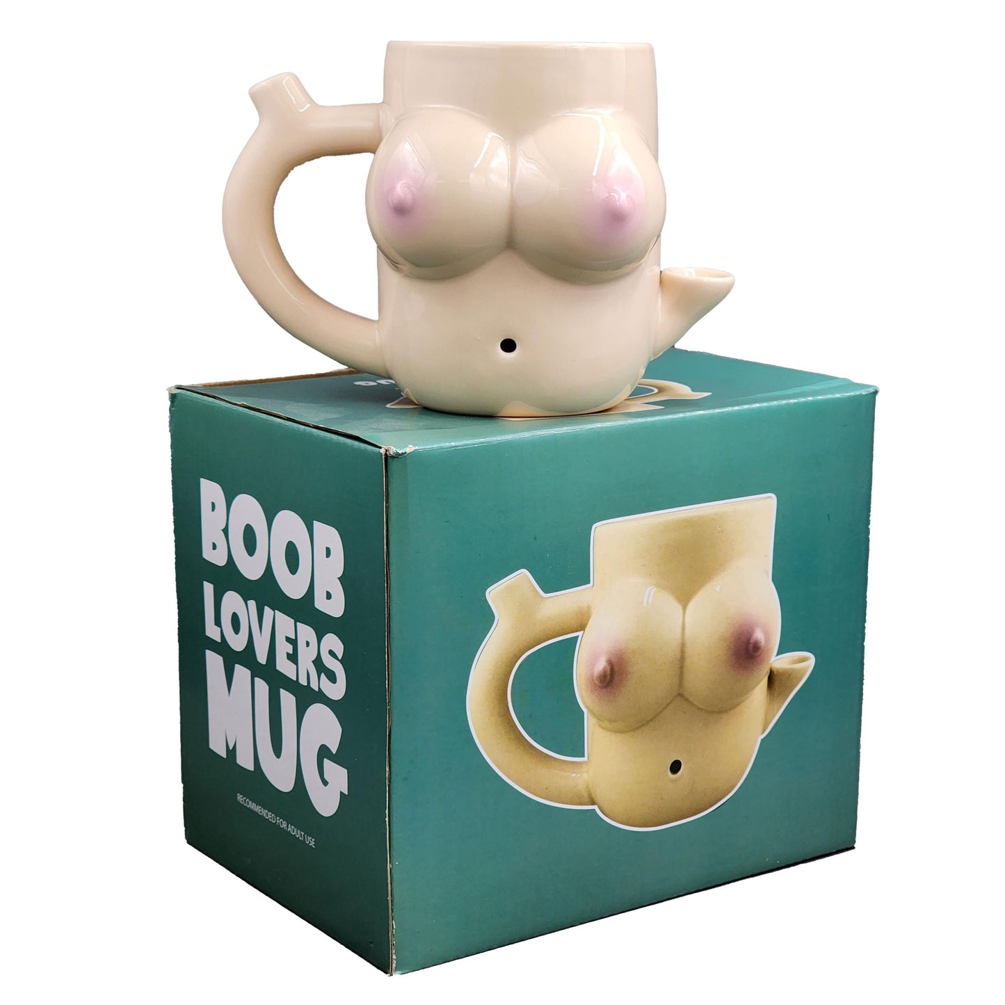 Boob Mug - Novelty Pipe