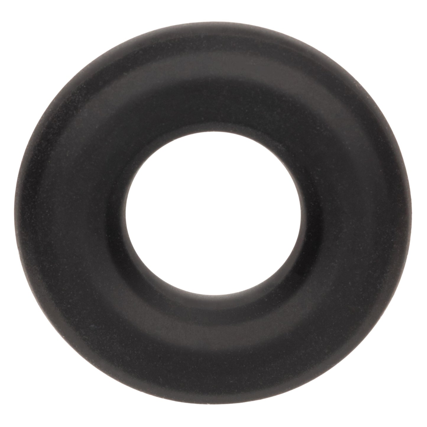 Alpha Liquid Silicone Prolong Medium Ring - Black