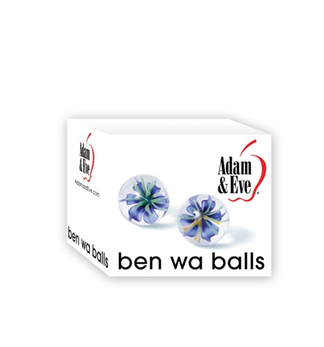 Adam and Eve Glass Ben Wa Balls