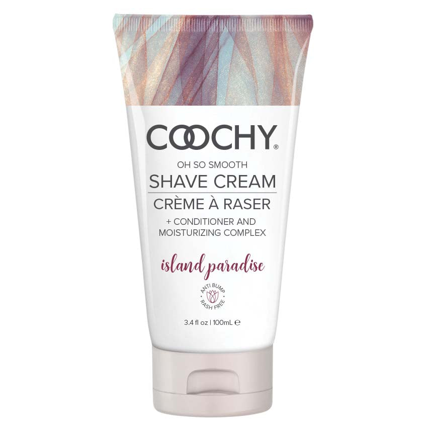 Coochy Shave Cream - Island Paradise - 3.4 Oz