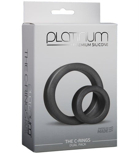 Platinum Premium Silicone - the C-Rings - Charcoal