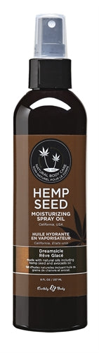 Hemp Seed Moisturizing Spray Oil - Dreamsicle - 8 Fl. Oz./ 237ml