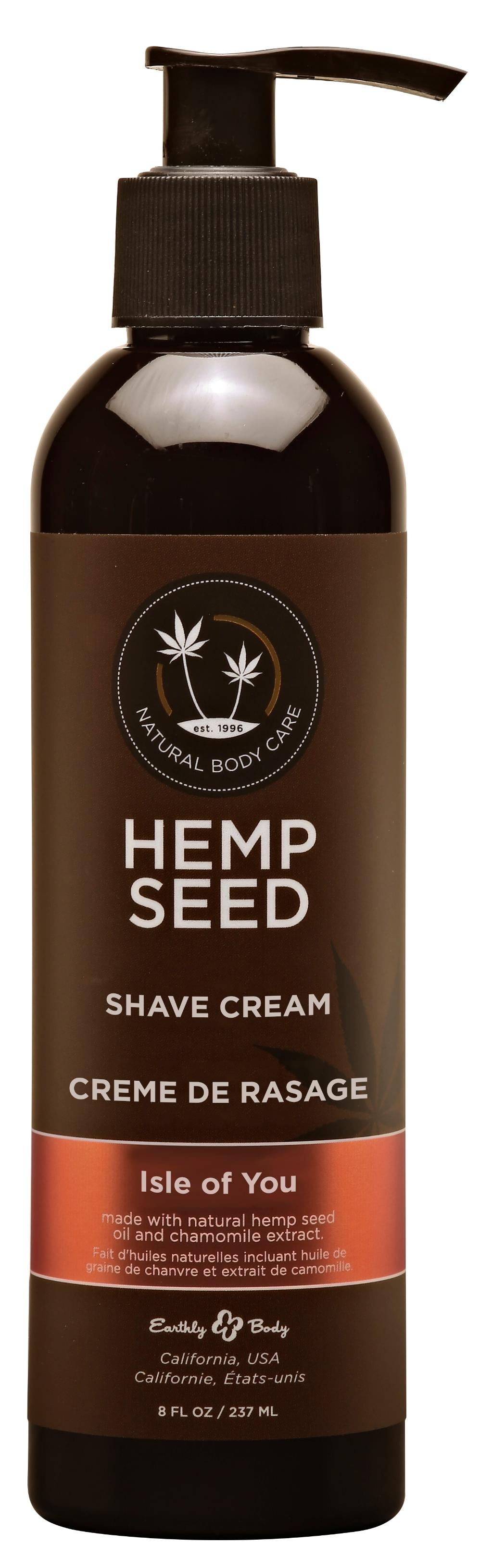 Hemp Seed Shave Cream - Isle of You 8oz