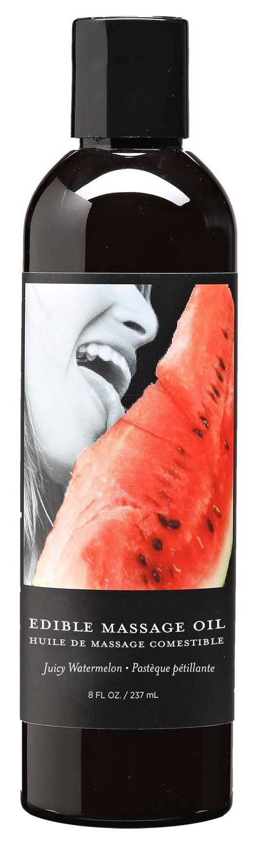 Edible Massage Oil - Watermelon - 8 Fl. Oz.