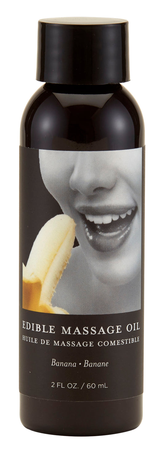 Edible Massage Oil - Banana - 2 Fl. Oz.