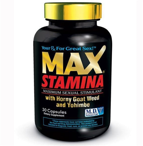 Max Stamina - 30 Count Bottle