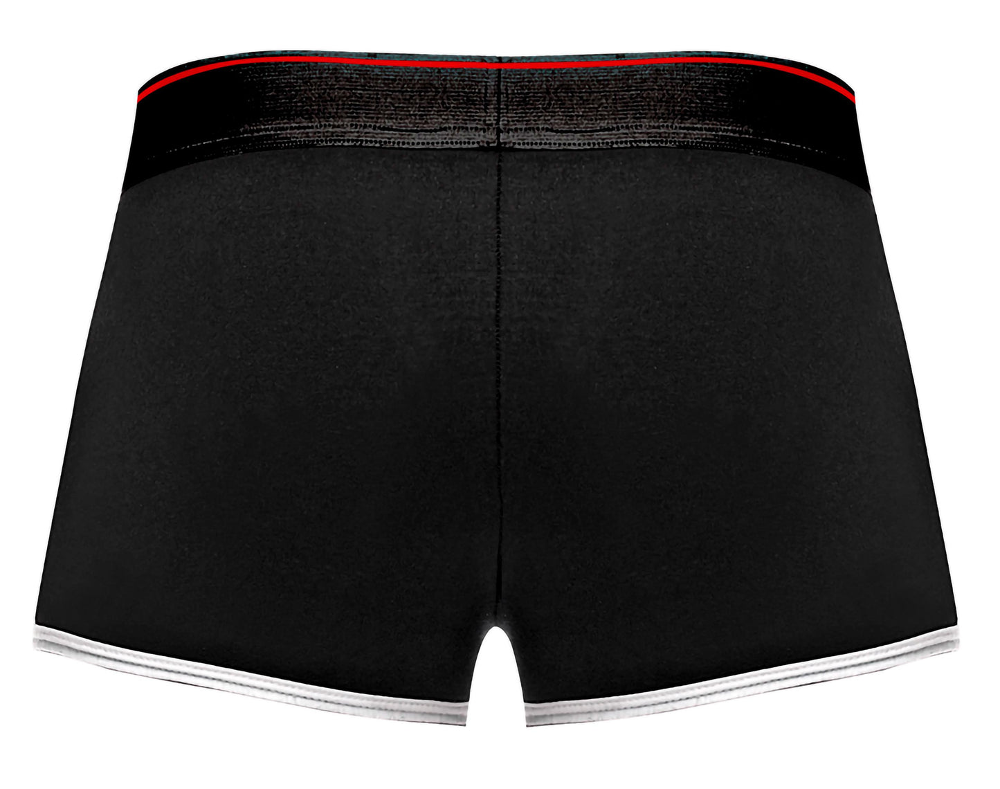 Retro Sport Panel Short- X-Large - Black- Red