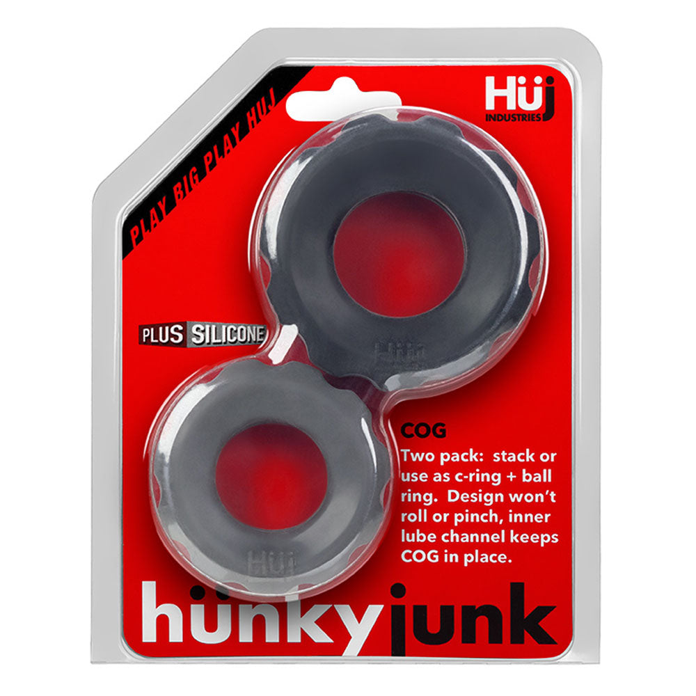 Hunkyjunk Cog 2 - Size C-Ring - Tar - Stone