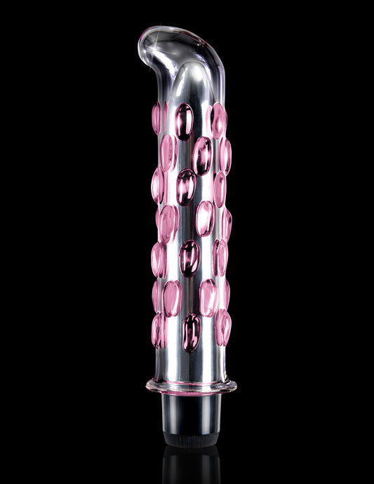 Icicles No. 19 - Clear / Pink