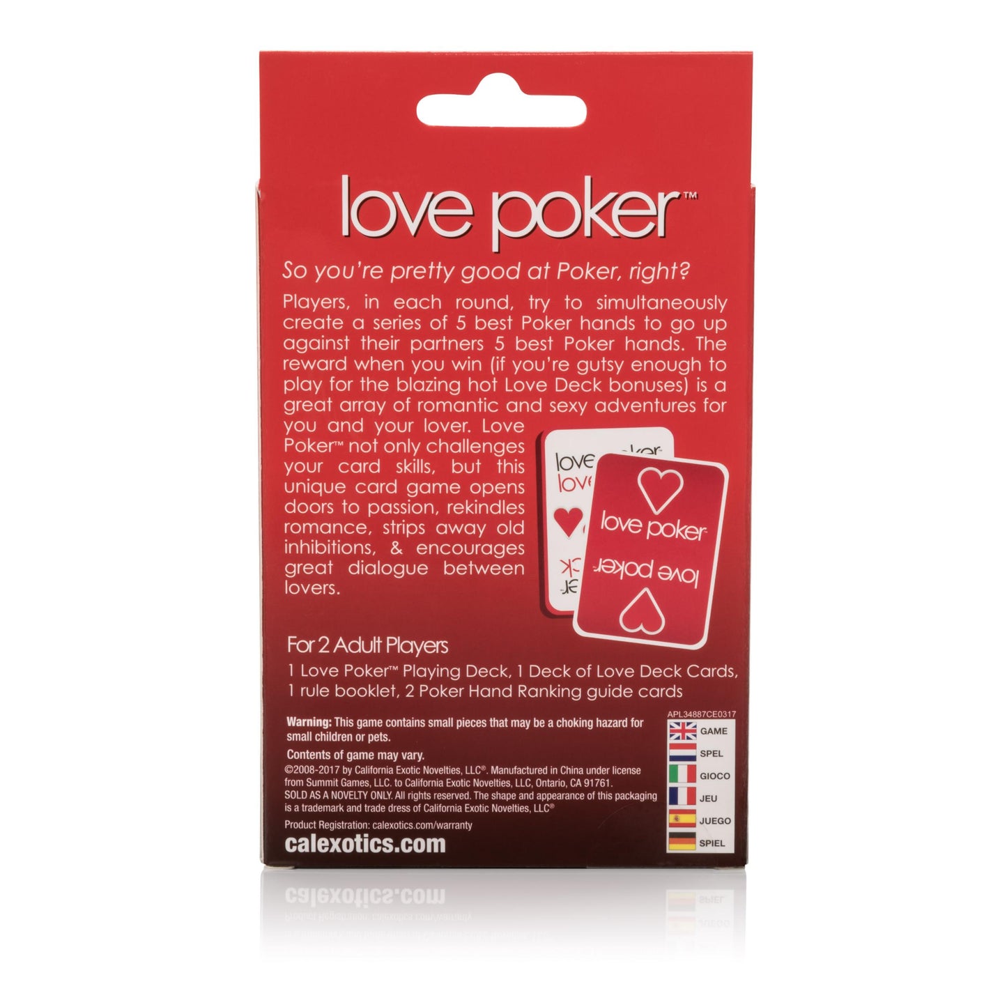 Love Poker Card Game