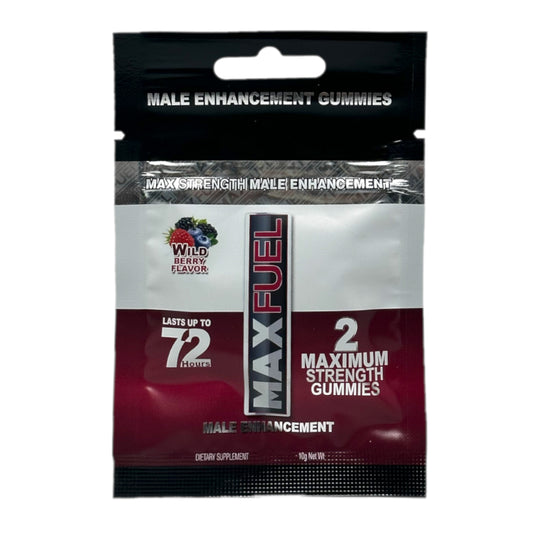 Maxfuel Male Enhancement Gummies Display of 24 -  Wild Berry